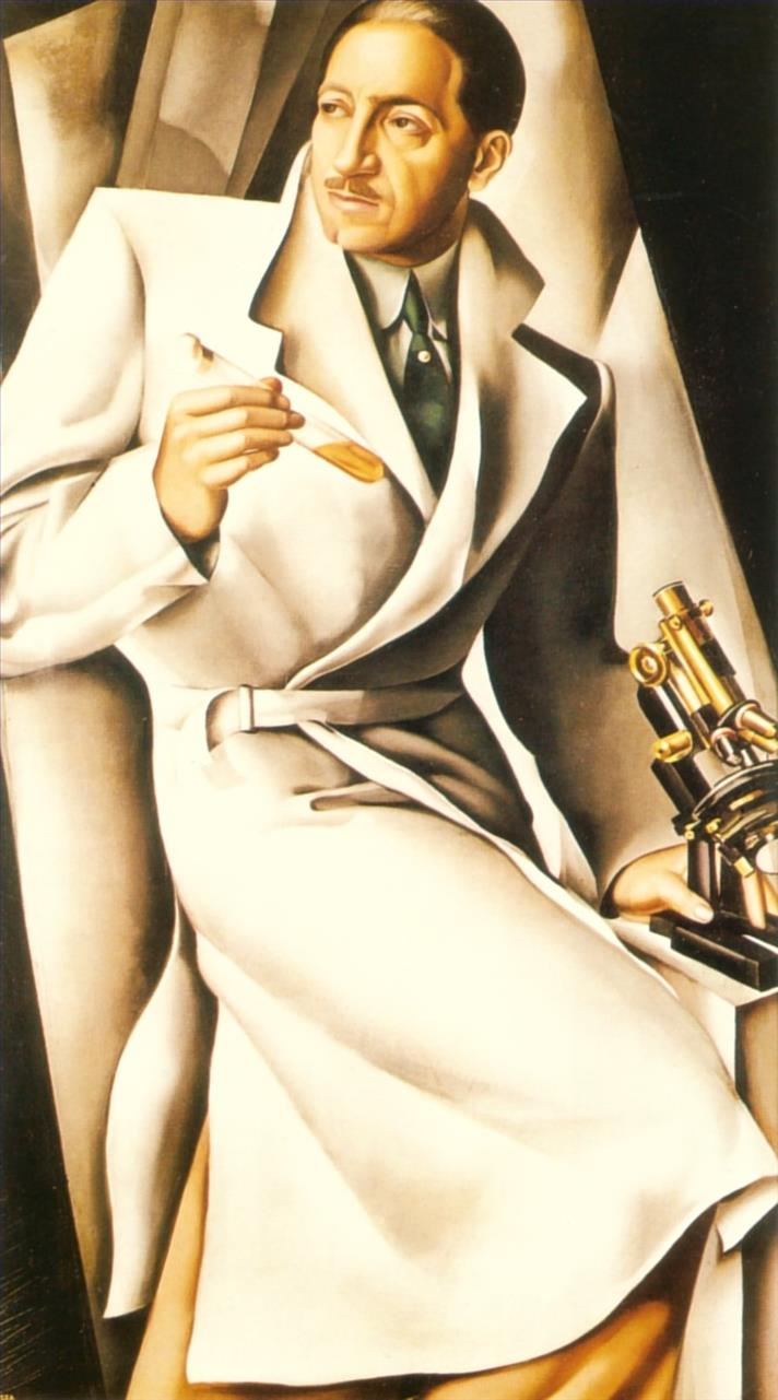 portrait du dr boucard 1929 contemporain Tamara de Lempicka Peintures à l'huile